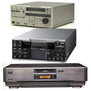 VHS Video to digital transfer equipment